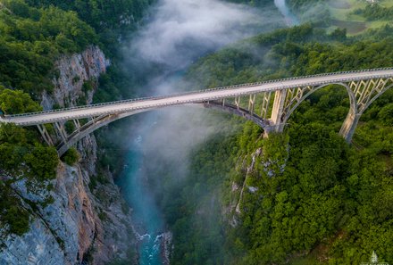 Familienreise Montenegro - Montenegro mit Kindern - Tara Brücke