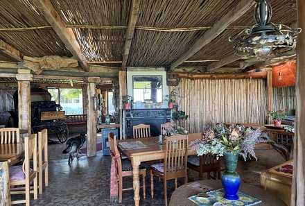 Garden Route mit Kindern - T'Niqua Stable Inn - Innen