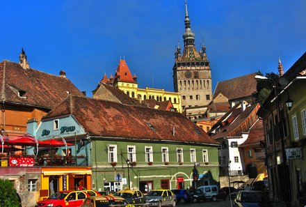 Rumänien mit Kindern - Landleben Rumänien - Burg