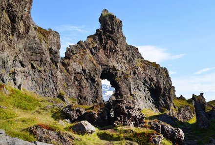Island Familienreise - Island for family - Felsenlabyrinth auf der Snaefellsness Halbinsel