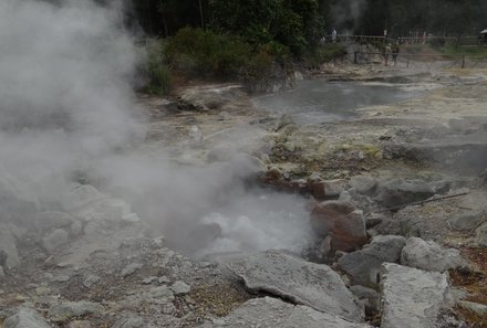 Azoren Familienreise - Azoren for family - Heiße Quellen in Furnas