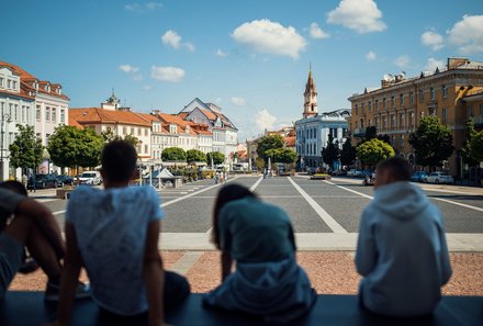 Baltikum for family - Vilnius - Menschen in der Stadt