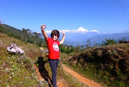 Nepal Familienreise - Nepal mit Kindern - Wandern am Annapura Gebirge