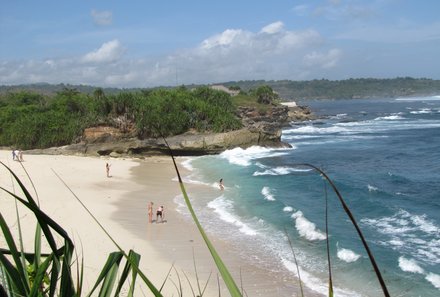 Bali mit Kindern - Bali Urlaub mit Kindern - Reisen Bali mit Kindern - Blick auf Küste