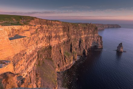 Irland Familienreise - Irland for family - Cliffs of Moher am Abend