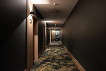 Baltikum for family - Hotel Conti - Hotelflur