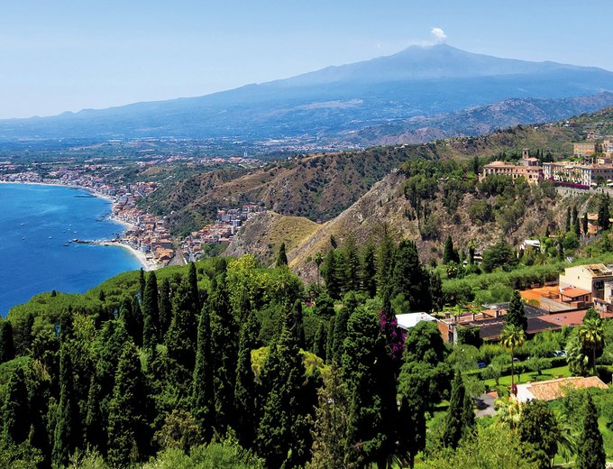 Familienreise Sizilien - Ausblick Küste - Sizilien mit Kindern