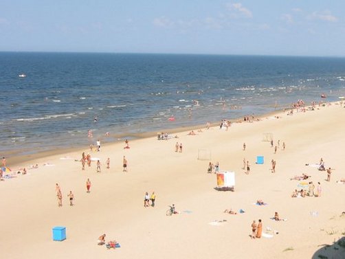 Lettland Familienurlaub - Strand in Jurmala