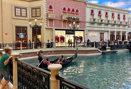 USA Südwesten mit Kindern - USA Westküste for family individuell - Abenteuer im Wilden Westen - Las Vegas The Venetian