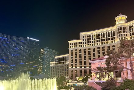 USA Familienreise - USA Westküste for family - Las Vegas - Wassershow