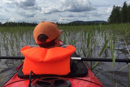 Schweden for family - Schweden Sommer - Kanufahrt mit Kind