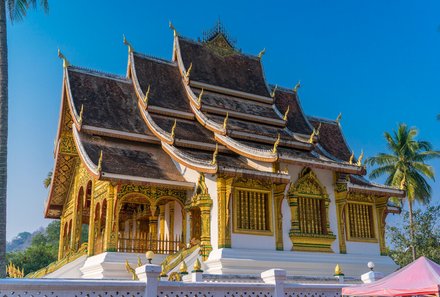 Laos und Vietnam Familienreise - Laos und Vietnam Reise mit Kindern - Royal Palace Museum Luang Prabang