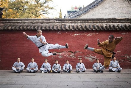 China Familienreise - China mit Jugendlichen - Kung Fu Kampf