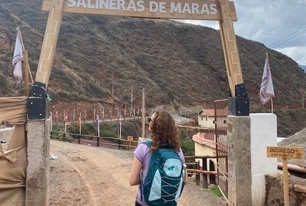 Peru Family & Teens - Peru Familienreise mit Teens - Salzminen Salineras de Maras Sabrina