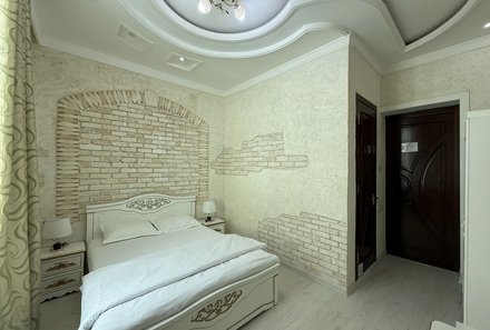 Usbekistan Rundreise - Samarkand - Hotel Ideal - Doppelbett