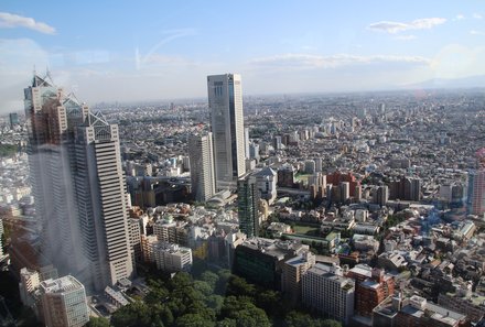 Japan for family - Tokyo - Aussicht vom Metropolitan Government Building