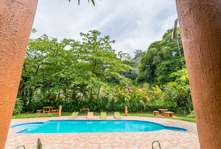 Familienreise Costa Rica - Costa Rica for family individuell- Ara Ambigua Lodge - Pool