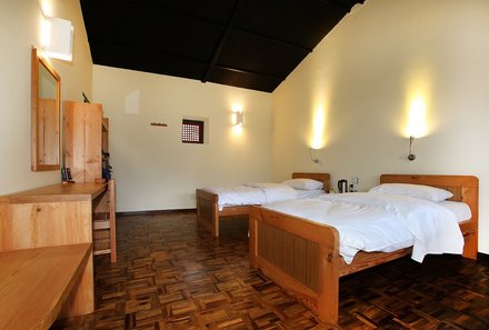 Nepal Familienreisen - Nepal for family - Landruk Lodge - Zimmer