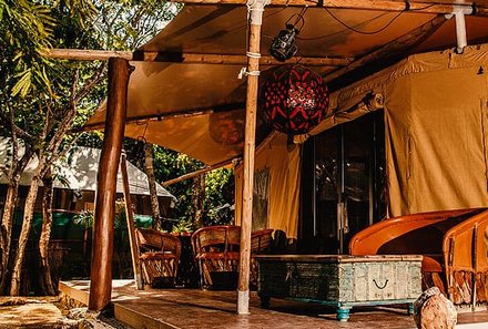 Mexiko Familienreise - Mexiko for family - Serenity Eco Luxury Tented Camp - Cabanas