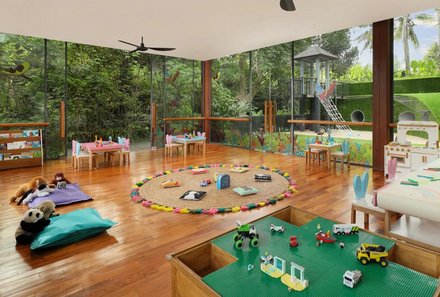 Bali for family deluxe - Familienreise Bali mit Kindern - Maya Ubud Resort - Kinderclub