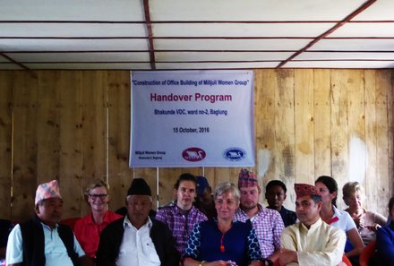 Nepal mit Kindern - Spendenprojekt in Nepal - Handover Programm