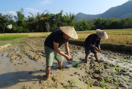 Laos und Vietnam Familienreise - Laos und Vietnam Reise mit Kindern - Aktivitäten auf der Living Land Farm