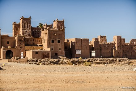 Marokko mit Kindern - Stadt in der Wüste