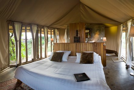 Tansania Familienreise - Tansania Family & Teens individuell - Grumeti Game Reserve - Grumeti Hills Camp - Zimmer