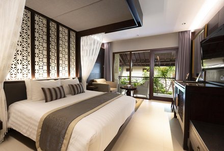 Bali Familienreise - Zimmer im Puri Santrian