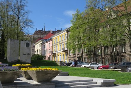 Baltikum for family individuell - Baltikum Familienreise mit Kindern - Estland - Straße in Tallinn