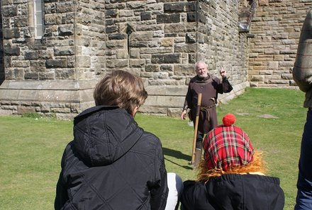 Schottland Familienreise - Schottland mit Kindern - Kinder im Stirling Castle 