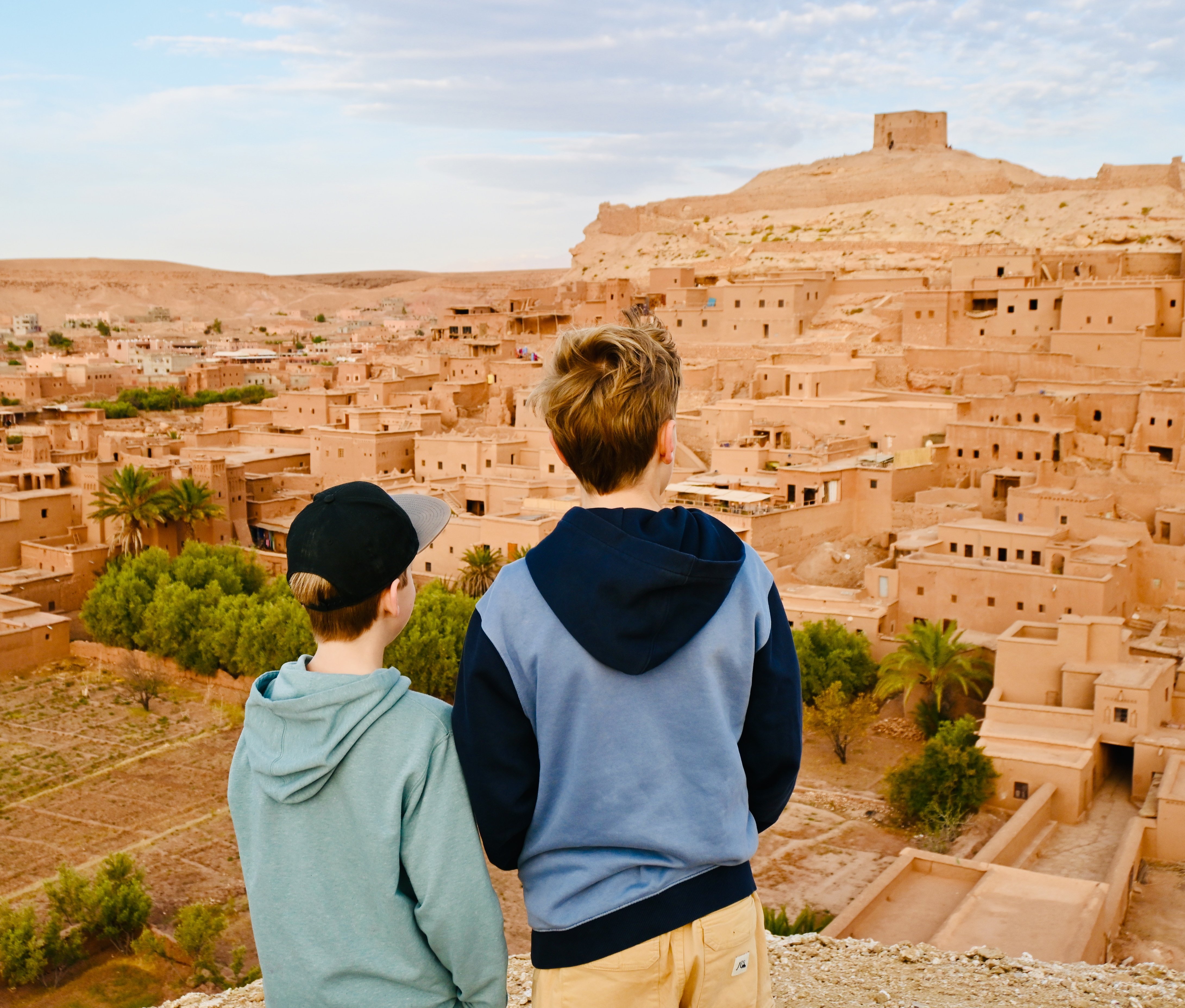 Marokko for family individuell - Erfahrungen mit Kindern in Marokko - Kinder in Ait Ben Haddou