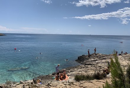 Kroatien mit Kindern - Kroatien for family - Kap Kamenjak - Küstenabschnitt