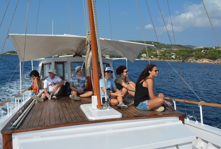 Griechenland Familienreise - Griechenland mit Teenagern - Bootstour nach Volos
