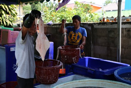 Thailand mit Kindern - Fischer