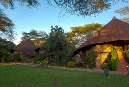 Kenia Familienreise - Kenia for family individuell - Lake Naivasha - Lake Naivasha Sopa Resort - Garten
