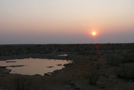 Familienurlaub Namibia - Namibia mit Teenagern - Sonnenuntergang