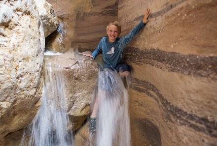 Jordanien Rundreise mit Kindern - Wadi Numeira