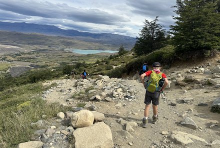 Patagonien Family & Teens - Torres del Paine - Kinder beim Wandern