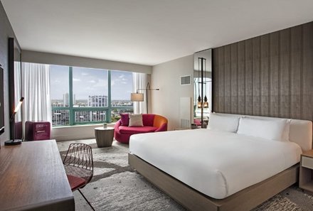Florida Rundreise mit Kindern - Fort Lauderdale Diplomat Resort - Zimmer