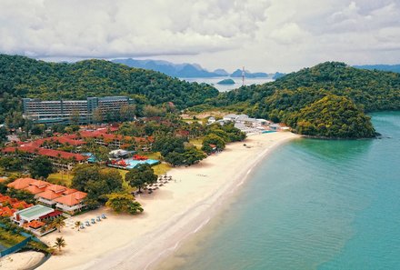 Malaysia mit Teenagern - Malaysia & Borneo Family & Teens - Langkawi Holiday Villa Resort Strand
