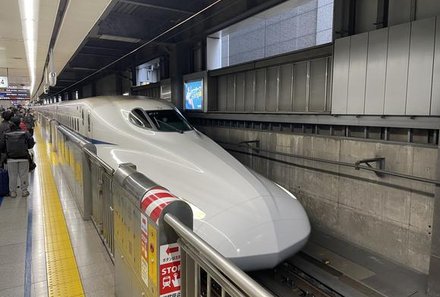 Japan for family - Shinkansen - Zug