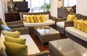 Sri Lanka for family - Thilanka Hotel - Aufenthaltsraum