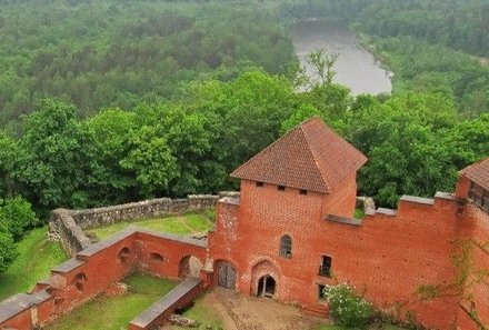 Baltikum for family individuell - Baltikum Familienreise mit Kindern - Lettland - Sigulda - Ausblick