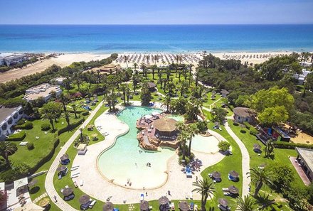 Tunesien for family - Hammamet - Phenicia Hotel - Panoramablick