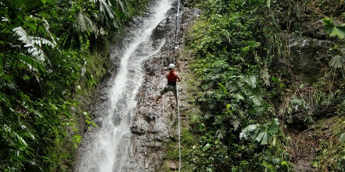 Erlebnisreisen mit Kindern von For Family Reisen - Frau im Regenwald