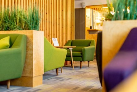 Baltikum for family individuell - Baltikum Familienreise - Hotel Tartu - Cafe