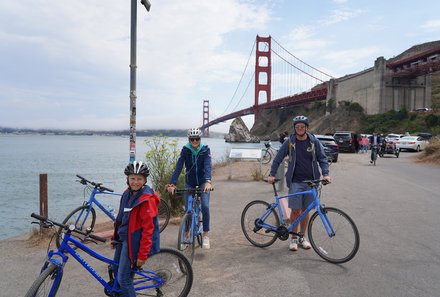 USA Südwesten mit Kindern - USA for family individuell - Kalifornien, Nationalparks & Las Vegas - Fahrradtour San Francisco