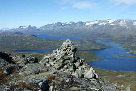 Norwegen mit Kindern  - Norwegen for family - Blick in die Berge
