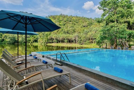 Thailand mit Jugendlichen - Thailand Family & Teens - Home Phutoey River Kwai - Freizeit am Pool